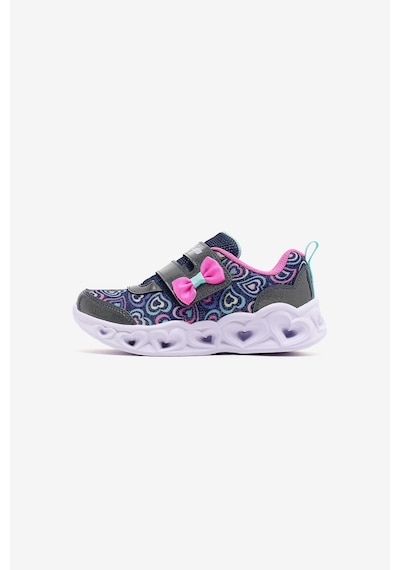Panço Skechers Heart Lights Lacivert Kız Bebek Ayakkabı