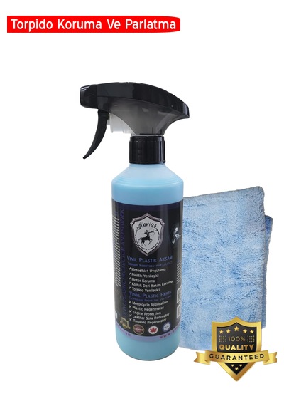 Abrias Vinil Plastik Aksam Tropido Koruyucu Ve Parlatıcı Pro 500ml + Süper Lazer Kesim Bez 1 Adet