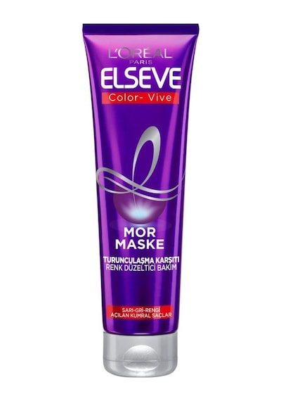 Elseve Color Vive Turunculaşma Karşıtı Mor Maske 150 ML