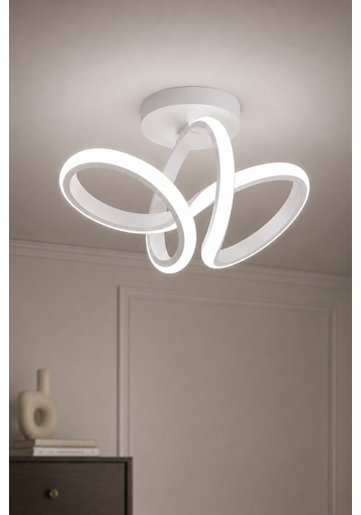AvizeGO Sion Led Plafonyer Avize Beyaz Işık