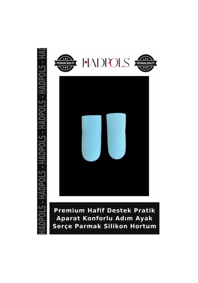 Premium Hafif Destek Pratik Aparat Konforlu Adım Ayak Serçe Parmak Silikon Hortum