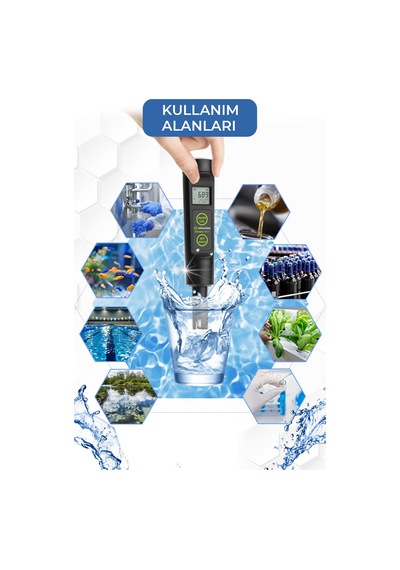 Milwaukee Mw803 Pro 4'ü 1 Arada Su Geçirmez Ph, Ec, Tds, Sıcaklık Metre