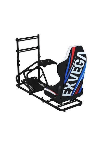 Exvega Sr01 Sim Racing Yarış Simülatörü Kokpiti Beyaz