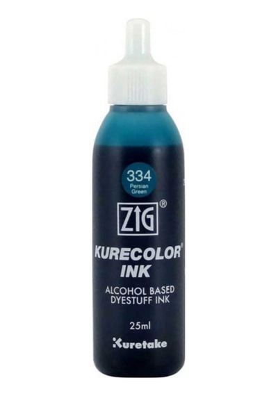 Zig Kurecolor Refill Ink Mürekkep 25ml 334 Persian Green