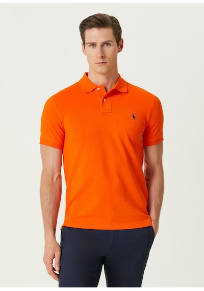 Polo Ralph Lauren Turuncu Polo Yaka T-shirt Turuncu