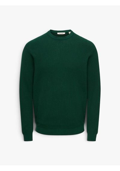 Only & Sons Onstobı Reg Ls Crew Knıt Erkek Yeşil Kazak - 5044336