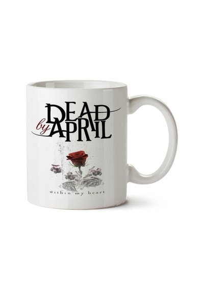 Dead By April - Within My Heart İki Tarafı Baskılı Kupa Bardak Çok Renkli