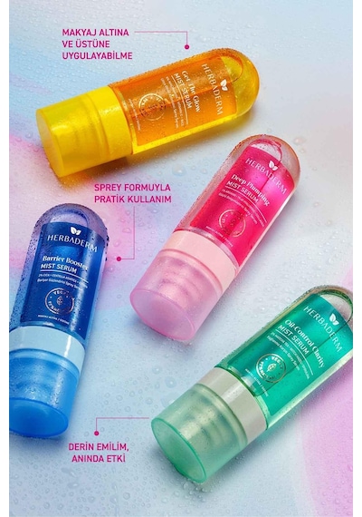 Herbaderm Ultra Güçlü Aydınlatıcı C Vitamini Mist Serum 80 ML
