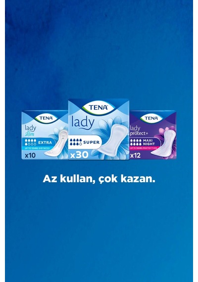 Tena Mesane Pedi Lady Slim Extra 10 Adet Tekli Pk