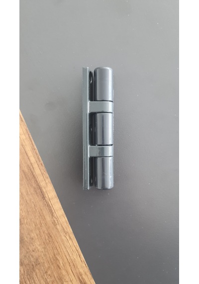 90 Mm Antrasit Gri Quick Çelik Pvc Kapı Menteşesi 10 Adet