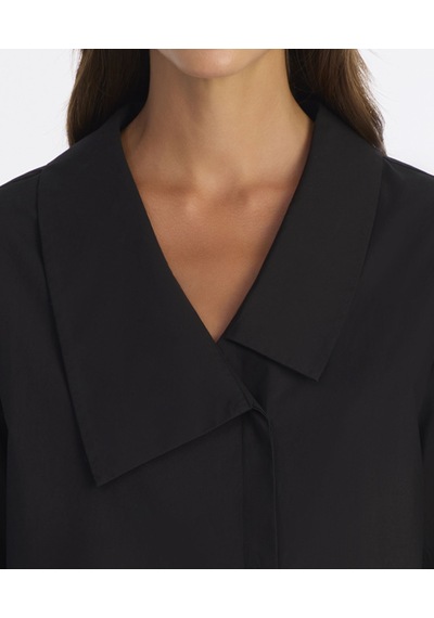 Yargıcı Regular Şal Yaka Uzun Kol Gömlek 25kkgm6017x 001 Siyah