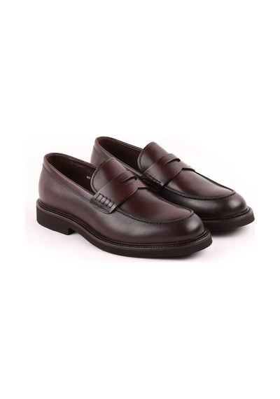 Libero L4841 Loafer Deri Erkek Ayakkabı Kahve