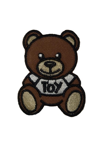 Ayı Ayıcık Toy Nakış Işleme Arma Patch Peç 5x6 Cm