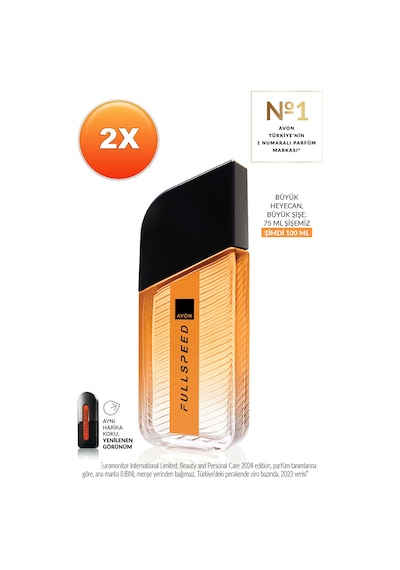 Full Speed Erkek Parfüm Edt 100ml İkili Paket Turunçgil
