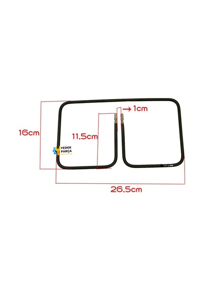 Tost Makinesi Rezistansı - 115v 900w - Bir Çok Marka İle Uyumlu 15 23cm