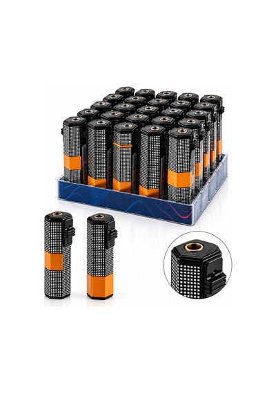 20 Adet Piksel Desenli Rüzgar Pürmüz Çakmak Sm-118 Bx40