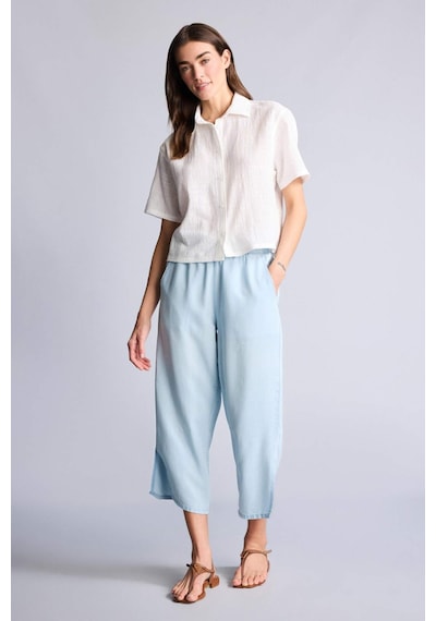 Defacto Pull On Culotte Yüksek Bel Tencel Yıkamalı Açık İndigo Pantolon D8240ax26hsnm85 İndigo-nm85 Defacto Pull On Culotte Yüksek Bel Tencel Yıkamalı Açık İndigo Pantolon D8240ax26hsnm85 İndigo-nm85
