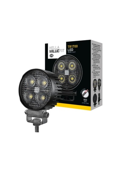 Hella Led-çalışma Farı Tr1700-24/12v - 1700lm - Vidalanmış/montaj - Hareketli Montaj Barı - Yakın Alan Aydınlat