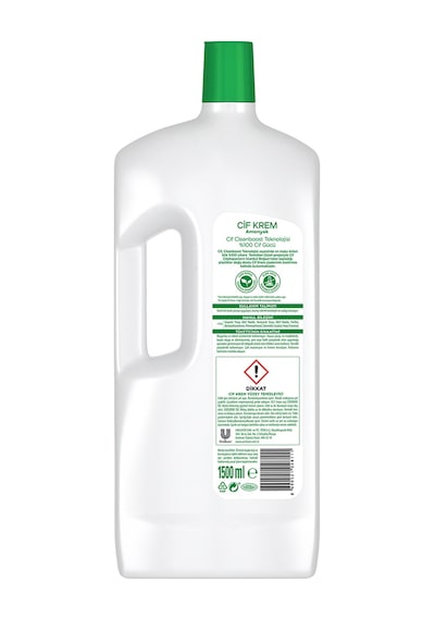 Cif Krem Amonyaklı Yüzey Temizleyici 3 x 1500 ML
