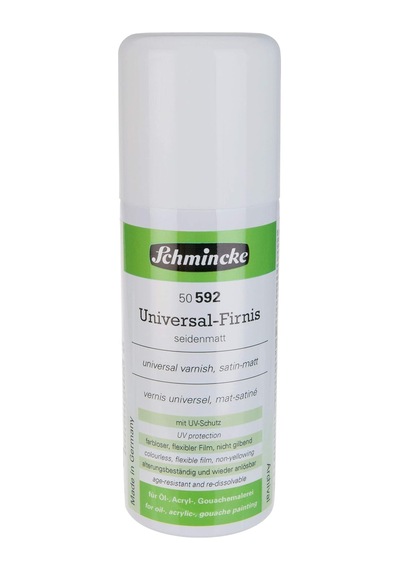 Universal Varnish Genel Amaçlı Uv Korumalı Saten Mat Final Sprey Vernik 150 Ml 50592 Tek Renk