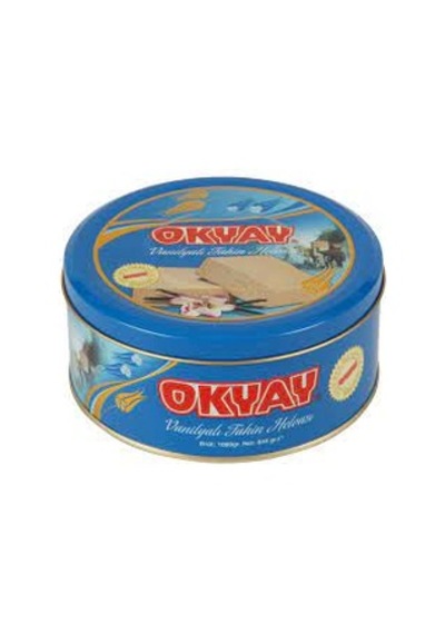 Okyay 3 Kg Teneke Vanilyalı Helva