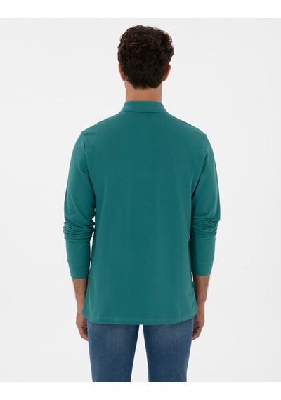 Pierre Cardin Erkek Zümrüt Sweatshirt 50314046-vr055 Zümrüt