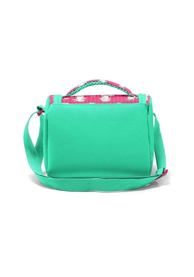 Neon Mercan Su Yeşili Alpaka Desenli Coral High Kids Usb'li 3 Lü Okul Çanta Seti Goset0123268