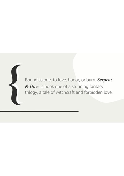 Serpent & Dove: 1