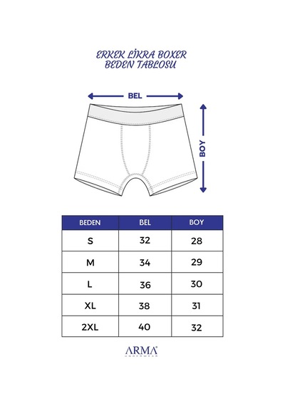 Hadpols Delux Serisi Erkek Füme Büyük Beden Boxer 5'li Paket Konfor Pamuklu İç Çamaşır