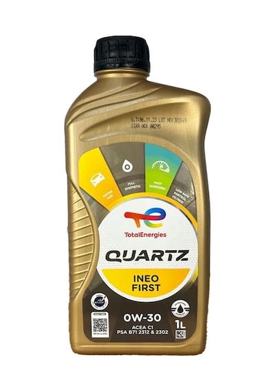 Total Quartz 0W-30 Ineo First Partiküllü Motor Yağı 1 L