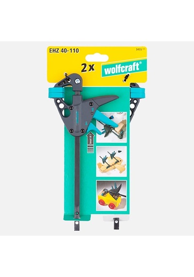 Wolfcraft S110 3455 40-110 Mm 2 Li Tek El İle Kullanılan Mini Mengene