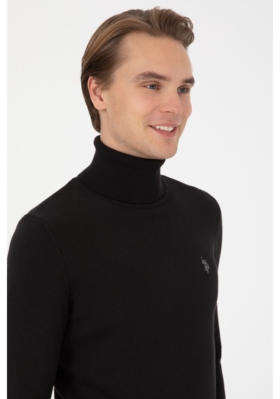 U.s. Polo Assn. Erkek Siyah Kazak /triko 50313640-vr046 Siyah