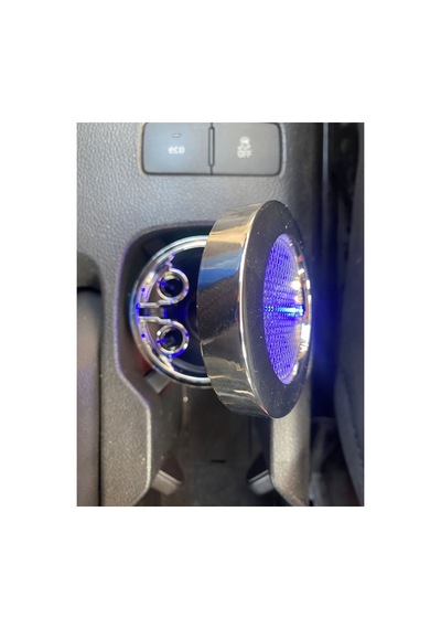 7 Renk Rgb Led Işıklı Kapaklı Araç İçi Küllük Universal Lüks Otomobil Küllüğü