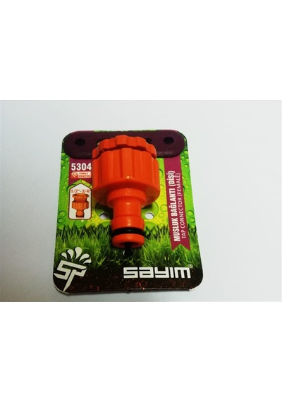 Sayım Otomatik Musluk Bağlantısı Dişi 1/2"-3/4"