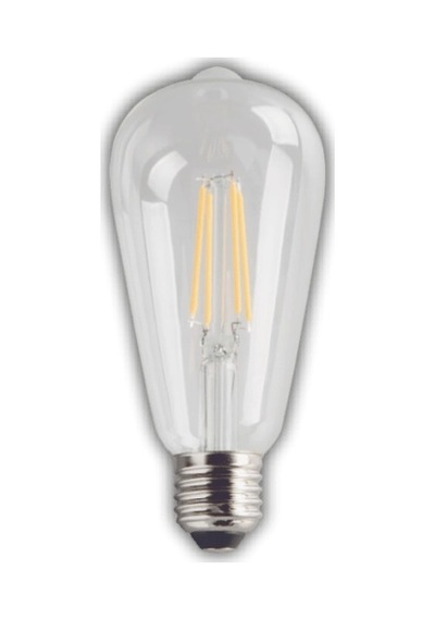 Bay 1 Adet Kendal Kes515 Led Rustik Ampul 8w 6500k Beyaz Işık E27 Duy Najmaddin