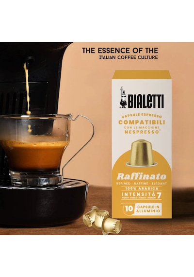 Bialetti Nespresso Uyumlu Kapsül Kahve Raffinato 40 Adet Kapsül Kahve