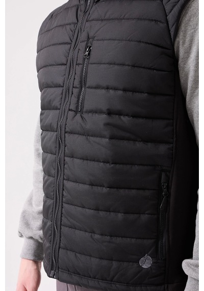 Nepeta Bomber Şişme Yelek Siyah