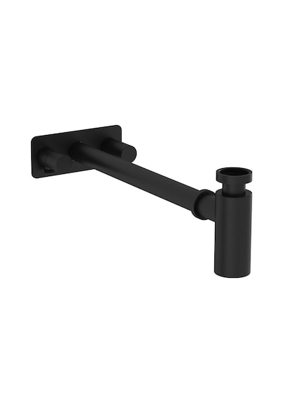 VitrA Origin A4515936 Lavabo Sifon Seti Simetrik Rozetli M. Siyah