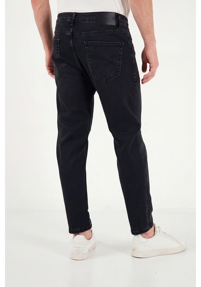 Buratti Pamuklu Slim Fit Normal Bel Jeans Erkek Kot Pantolon 5901c83mılano Siyah