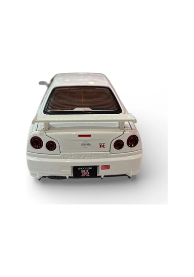 Hobbiez World 1/24 Nissan Gtr R34 - White