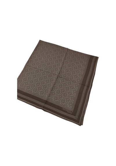 Mim Eşarp Mısırlı Eşarpları Siena Eşarp 100x100 Cm Kahve