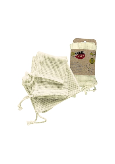 York File Torba 3'lü Set Sebze Torbası, Meyve Torbası, Tekrar Kullanılabilir Alışveriş Filesi, Diğer