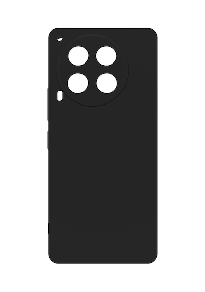 Tecno Camon 30 4g 5g Kılıf Kamera Korumalı Silikon Rubber Arka Kapak Siyah