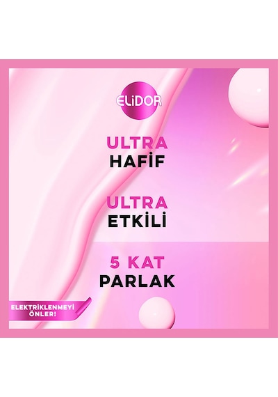 Elidor Ultra Işıltı Yoğun Parlaklık Duş Sonrası Saç Bakım Seti 2'li