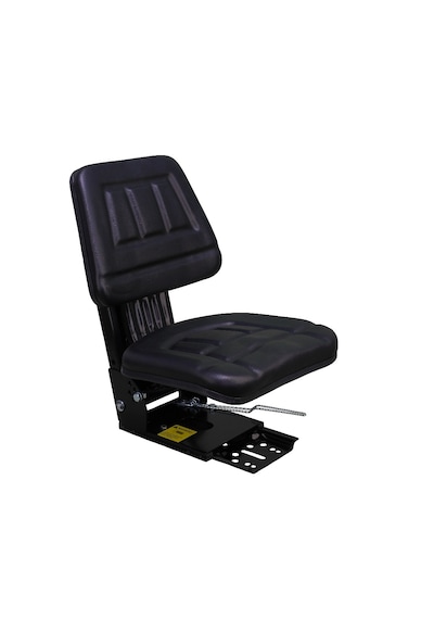 Siyah Pa 310 5 Açılı Bahçe Tipi Dar Döşeme 390mm Traktör Koltuğu
