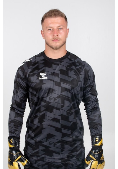 Hummel Line Kaleci Tek Üst Forma Siyah