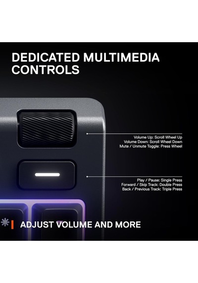 Steelseries Apex 3 Rgb Oyun Klavyesi 10 Bölgeli Rgb Aydınlatma Ip
