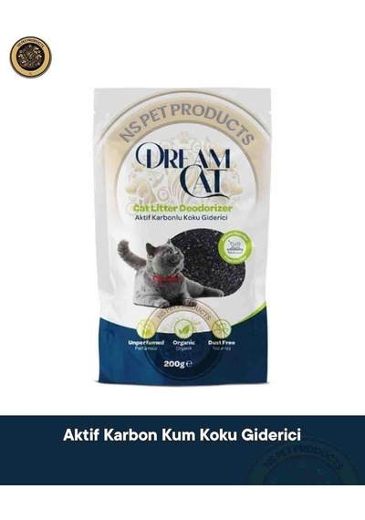 Dream Cat Aktif Karbonlu Kum Koku Giderici
