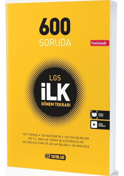 Hız 8. Sınıf LGS 600 Soruda İlk Tekrar 2022 N11.950