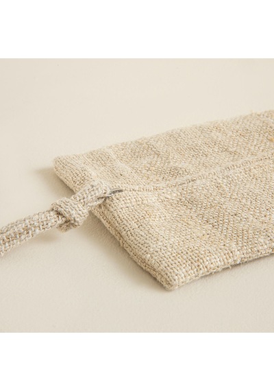 Chakra Hiyali Dikdörtgen Çok Amaçlı Çanta 22x15cm Natural